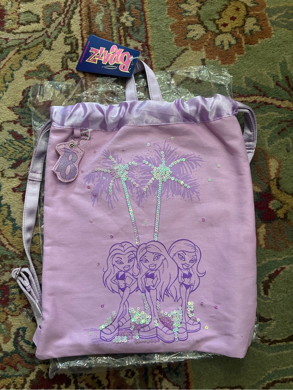 Bratz Backpack Purple Y2K Girl’s New With Tags